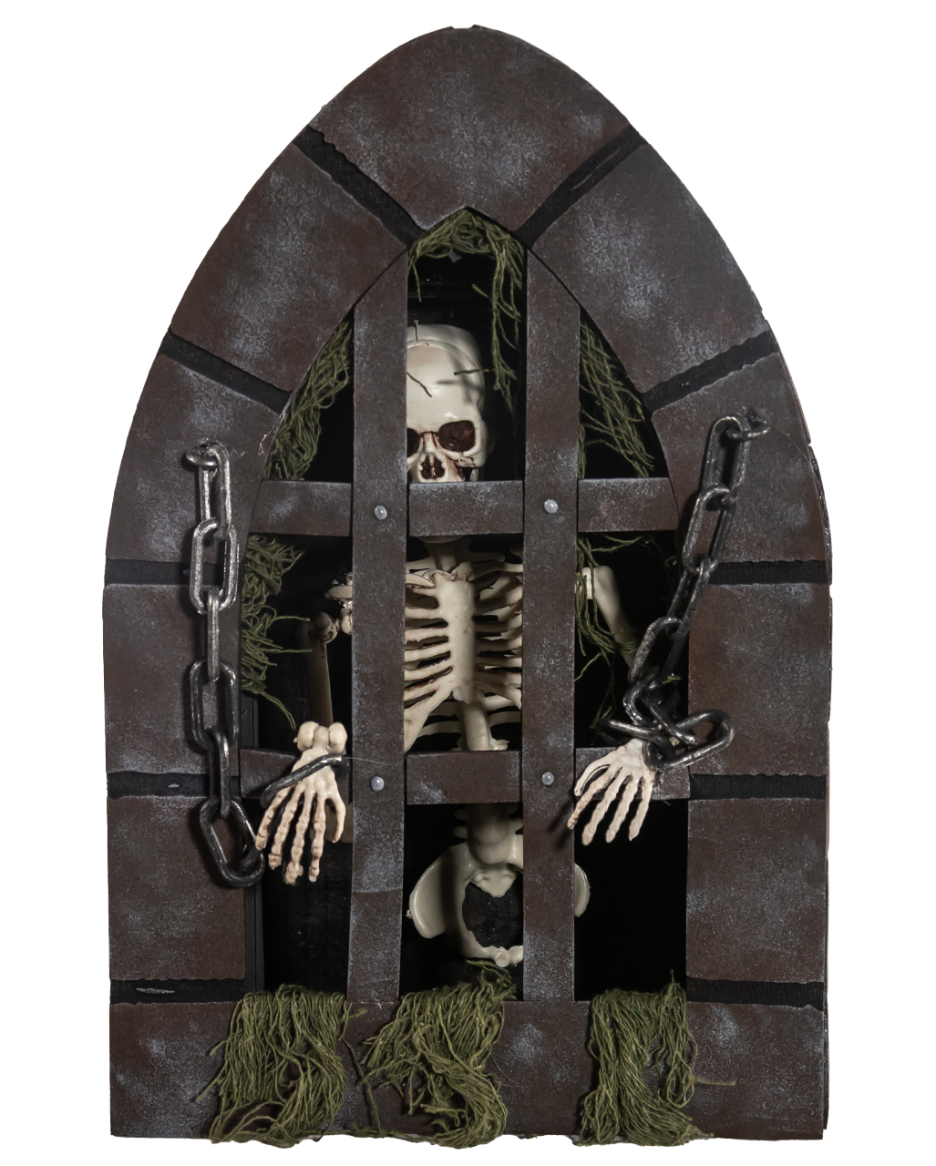 Skeleton In Prison Animatronic 31cm ☆ | Horror-Shop.com