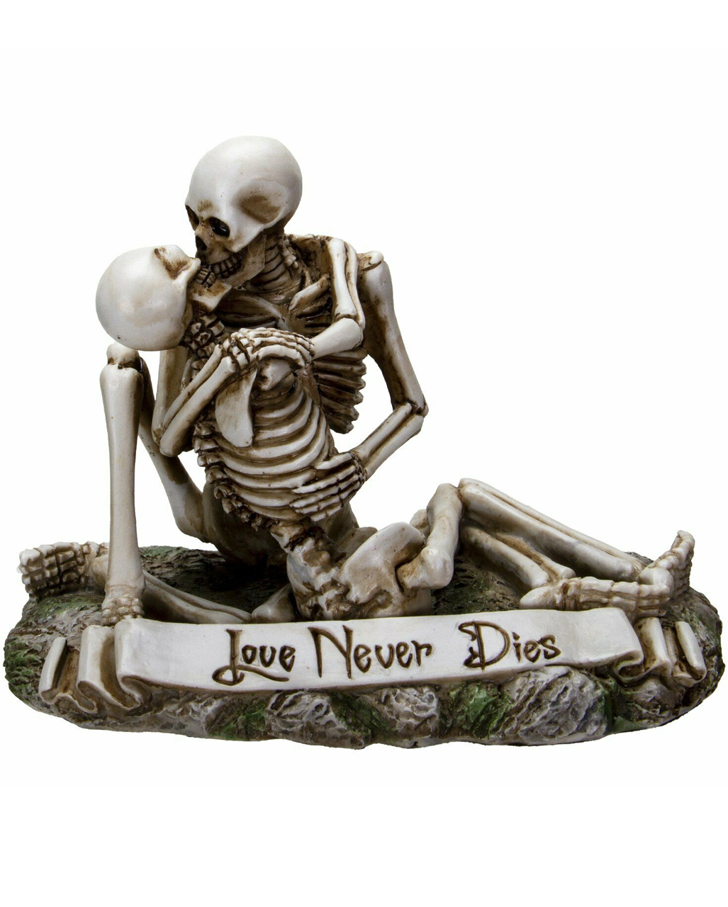 Skeleton Pair Love Never Dies - Gifts & Home Figures Couple Gothic