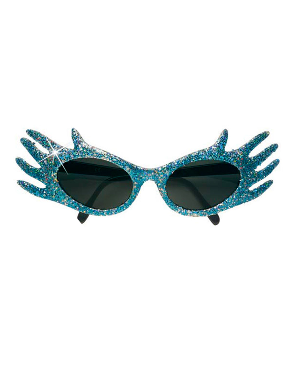 Space Jam Glitter Sunglasses Blue | horror-shop.com