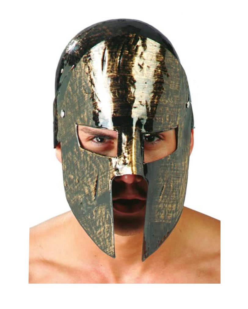 Spartan Helmet Made Of Plastic Affordable Roman Helmet Horror