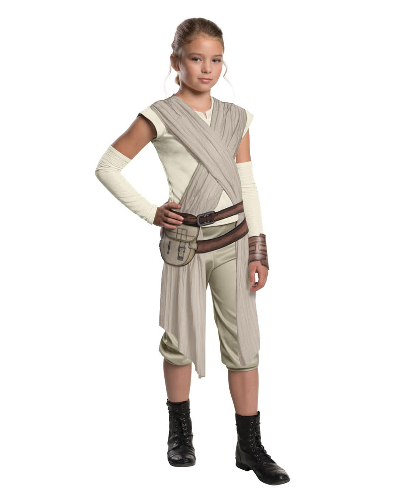 Beurs reactie Vlak Rey Kids Costume Deluxe Star Wars girl costume | Horror-Shop.com