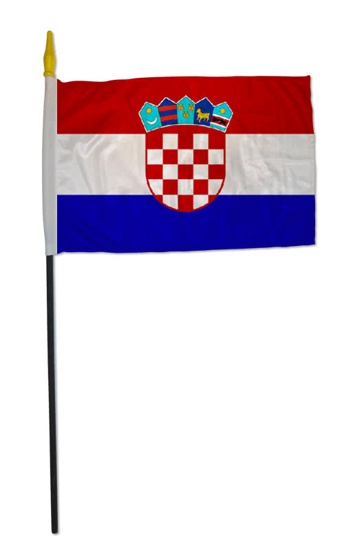 Stock Flag CROATIA -Coat of arms-Croatia-flag | horror-shop.com