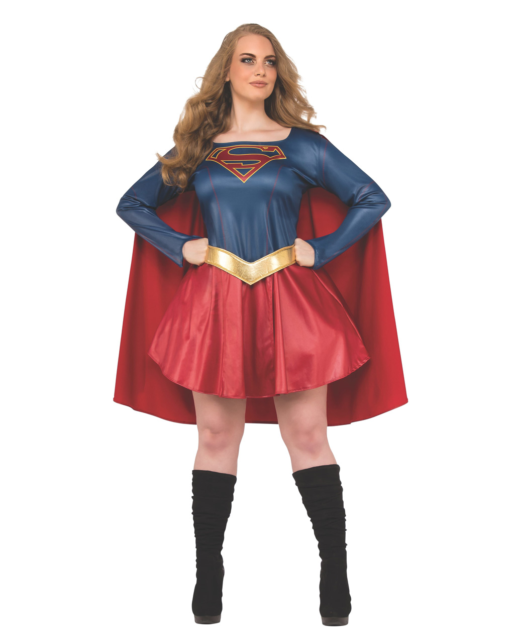 hardware slave køn Supergirl Ladies Costume Plus Size | Superhero Costume | horror-shop.com