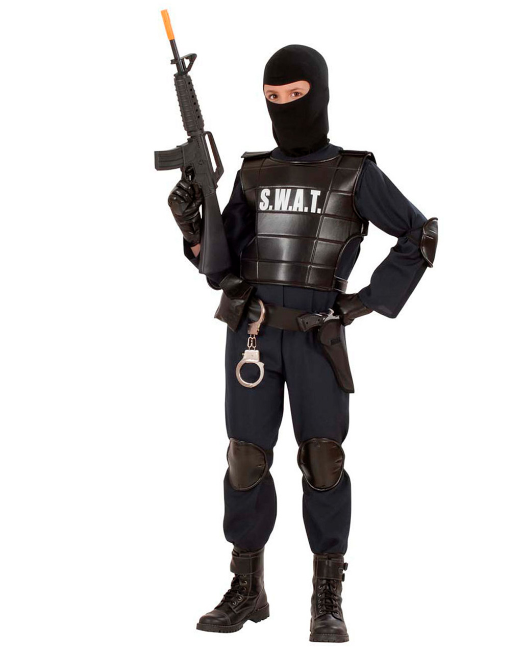 Kinder Swat Polizei Kostüm