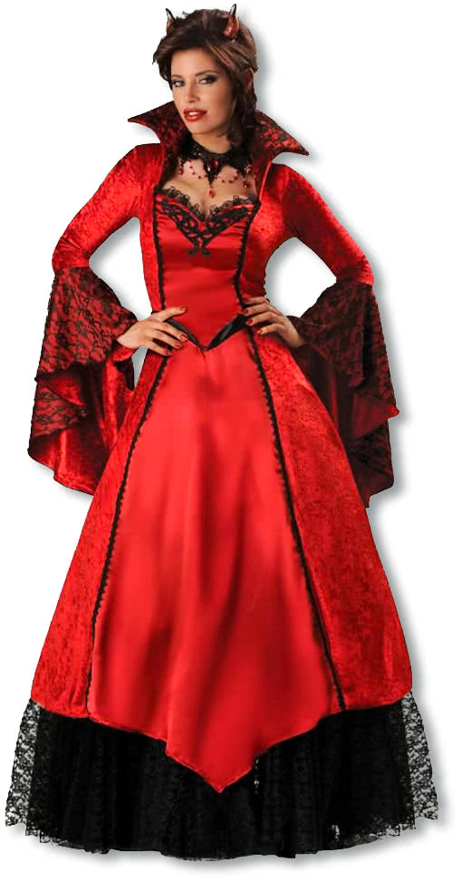 Devilish Countess Costume -Historical Costumes-Devil Costumes | horror ...