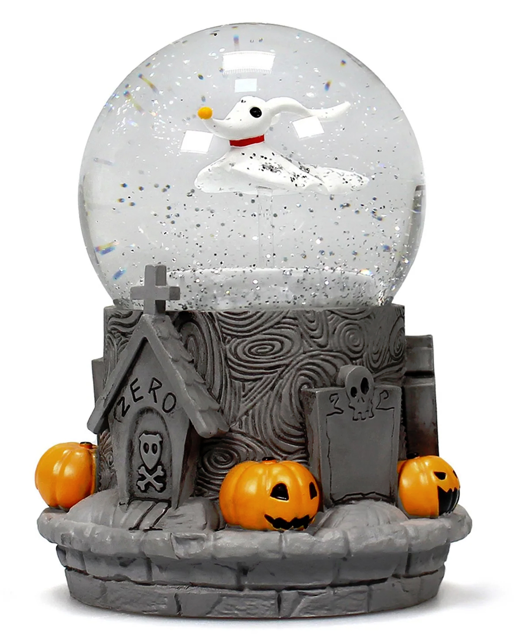 The Nightmare Before Christmas Zero Snow Globe Disney Merch Horror