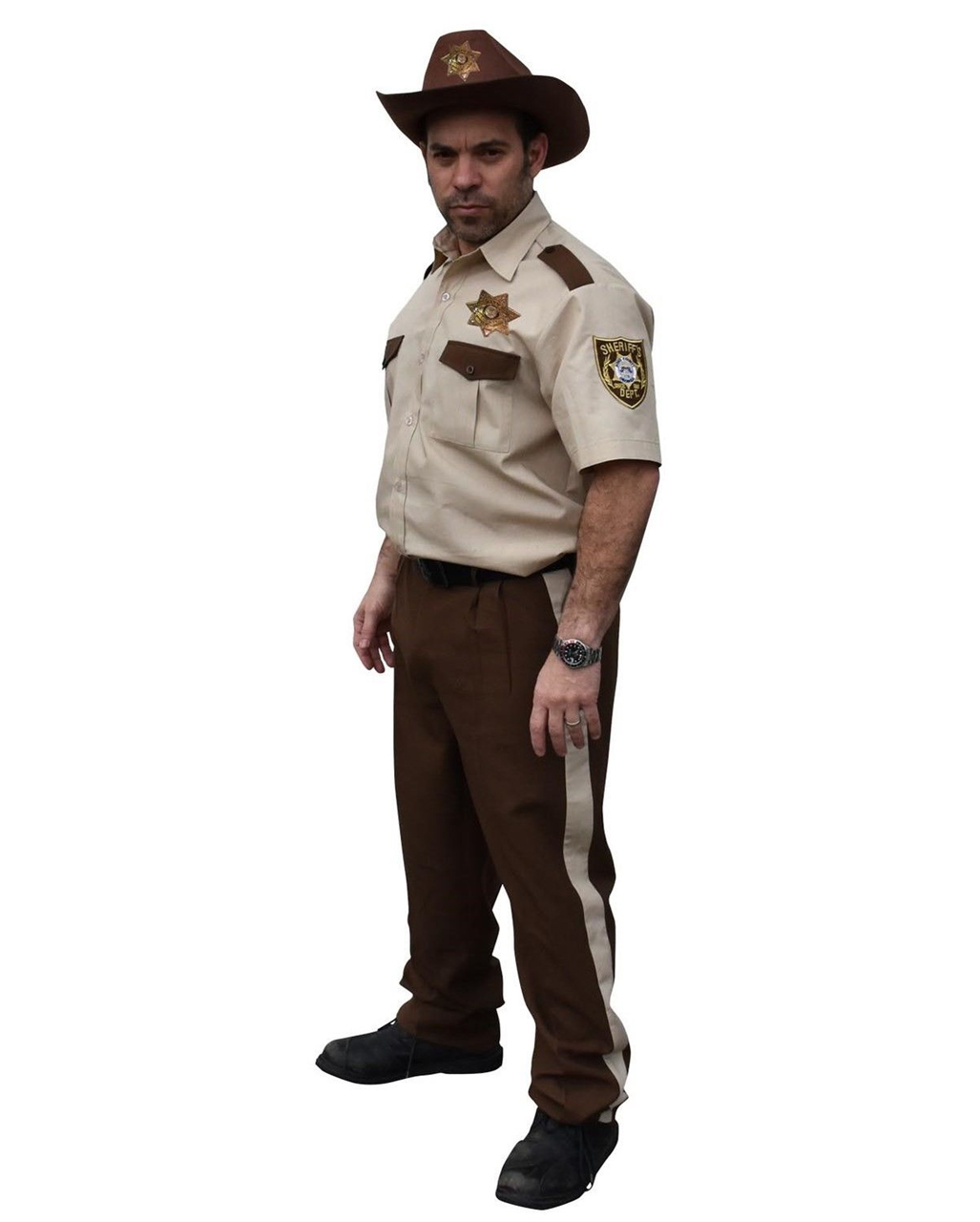 The Walking Dead Sheriff Rick Grimes Cosplay Costume 