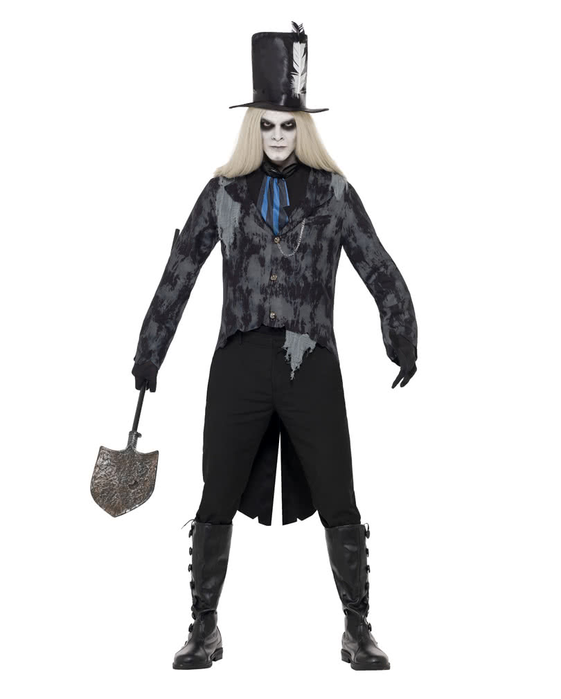 Grave Digger Costume
 Gravedigger costume Caretaker suit for Halloween