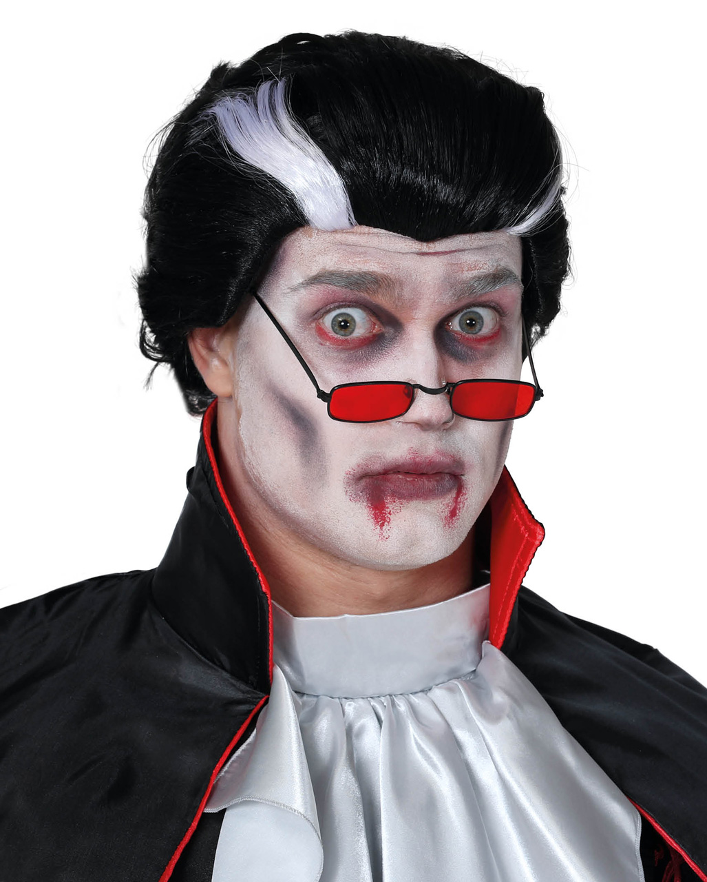 Kostume Verkleidungen Karneval Klamotten Kostum Perucke Vampir Dracula Mann Kurz Zubehor Halloween Kleidung Accessoires Expertdigital Net