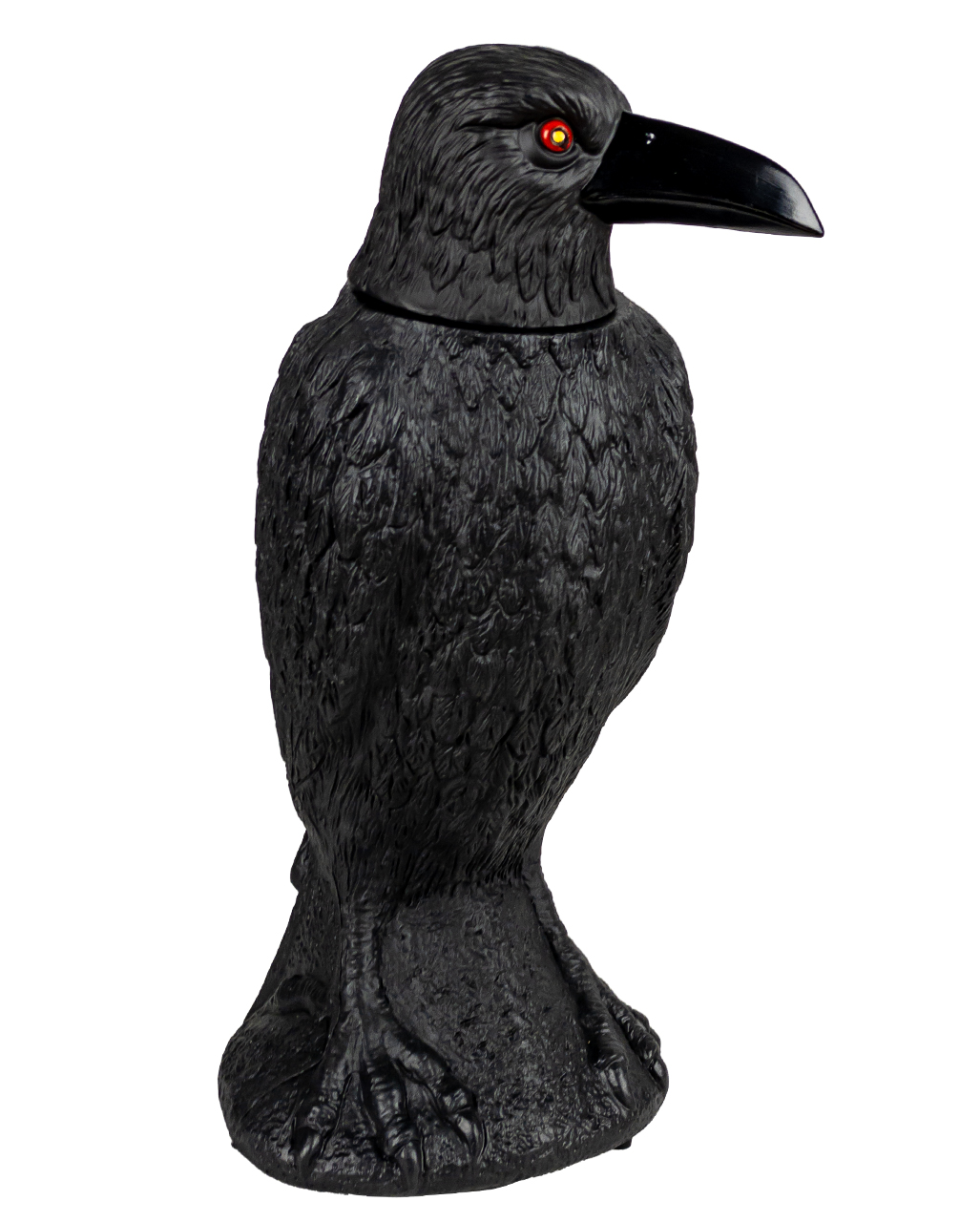 Bewitched Black Raven With Movement, Light & Sound 39cm