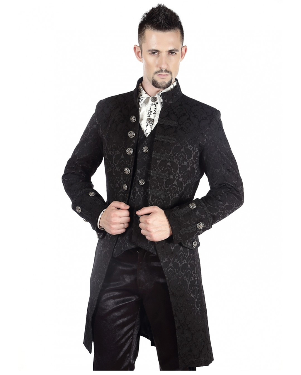 Viktorianischer Gothic Aristokrat Herren Mantel Steampunk Fashion Horror Shop Com