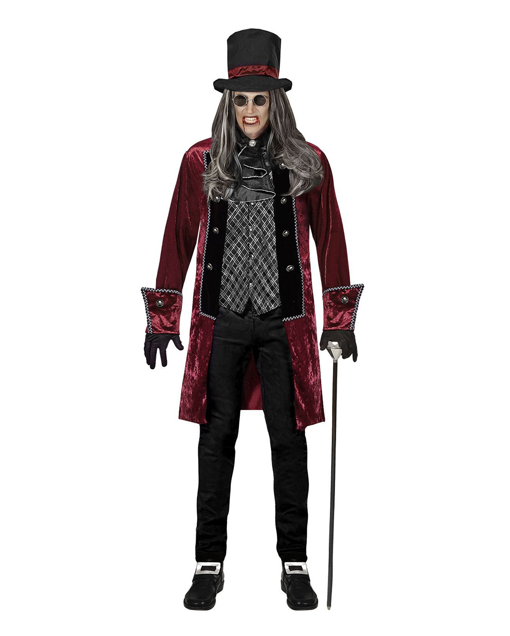 virar elemento basura Victorian Vampire Men Costume for Halloween | Horror-Shop.com