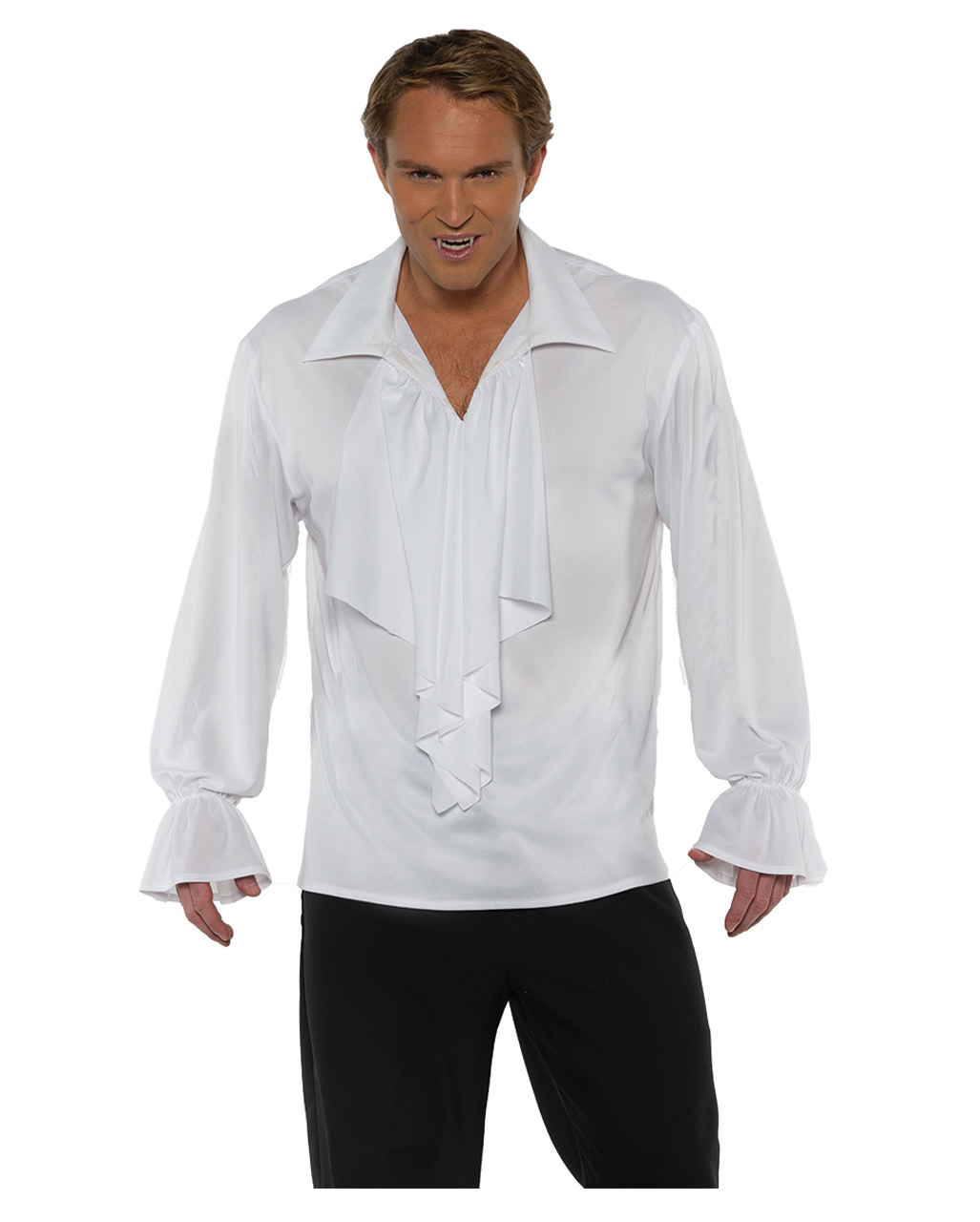 Vampire Shirt With Frills for Halloween | Horror-Shop.com