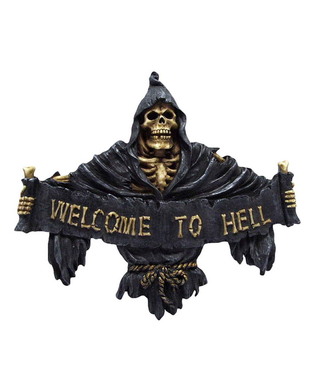 Gothic Door Sign Welcome To Hell Order Horror Shop Com