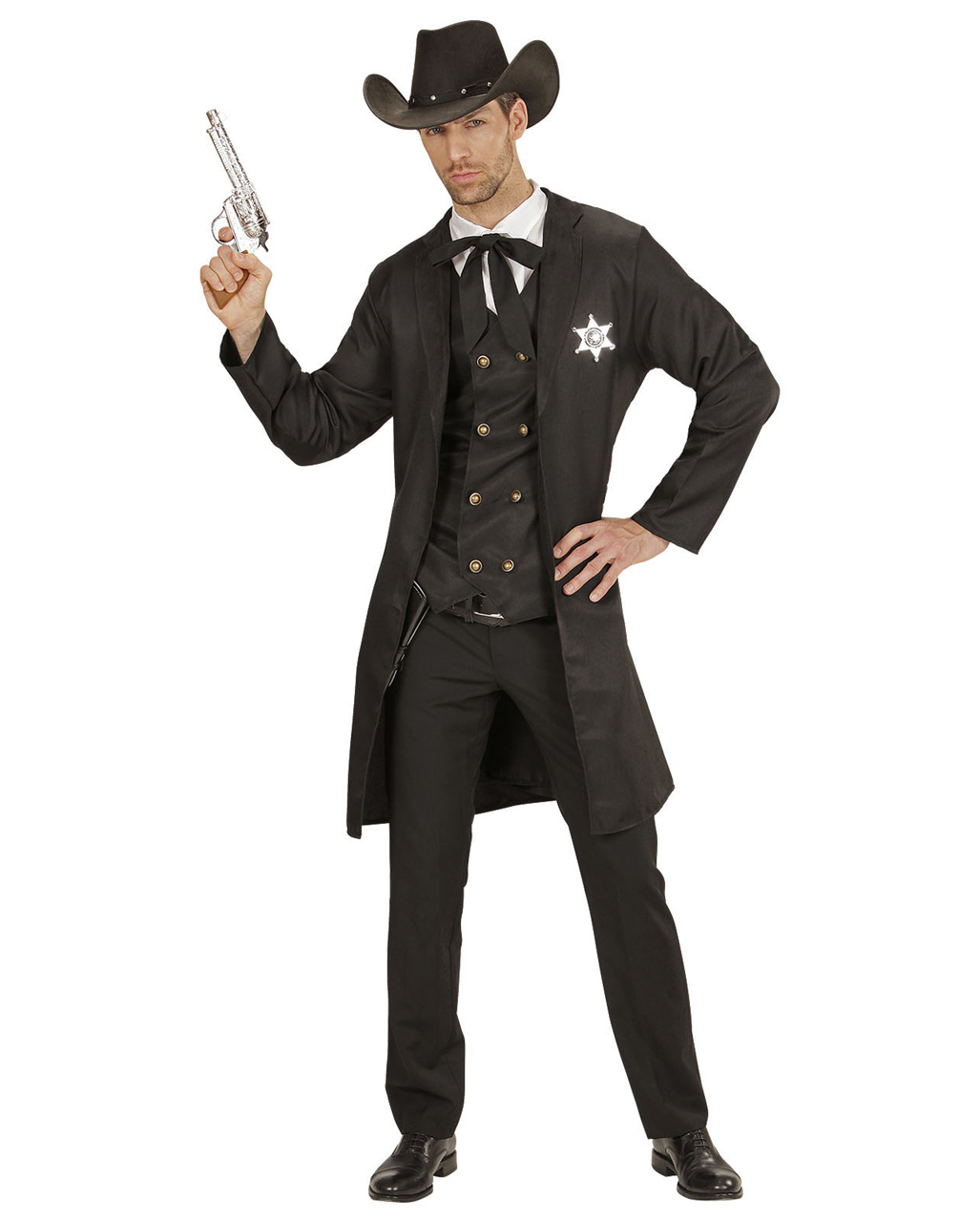 Western Sheriff Costume 4-piece Men's costume | Horror-Shop.com