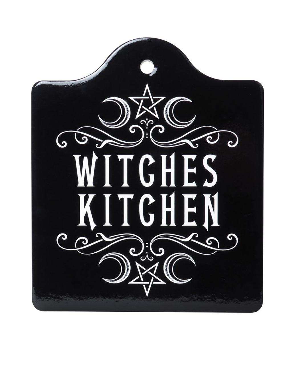 Witches Kitchen Cutting Board Serving Tray Horror Shop Com   Witches Kitchen Schneidbrett Und Servierplatte Und Untersetzer Withces Kitchen Trivet Alchemy England 51462 