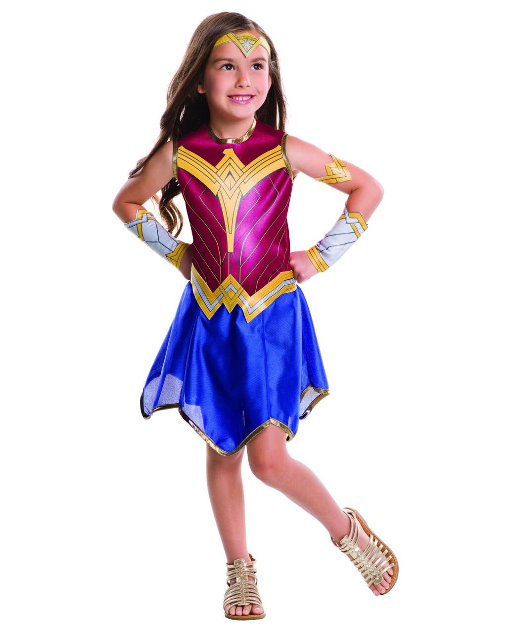 Wonder Woman Armband Armschienen Mädchen Kinder Superheldin mit Licht & Sound 