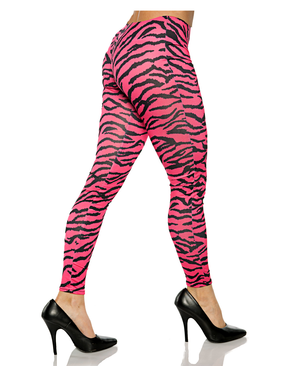 fordelagtige Kommunisme Alternativt forslag Zebra Costume Leggings Pink 80s Costumes | Horror-Shop.com