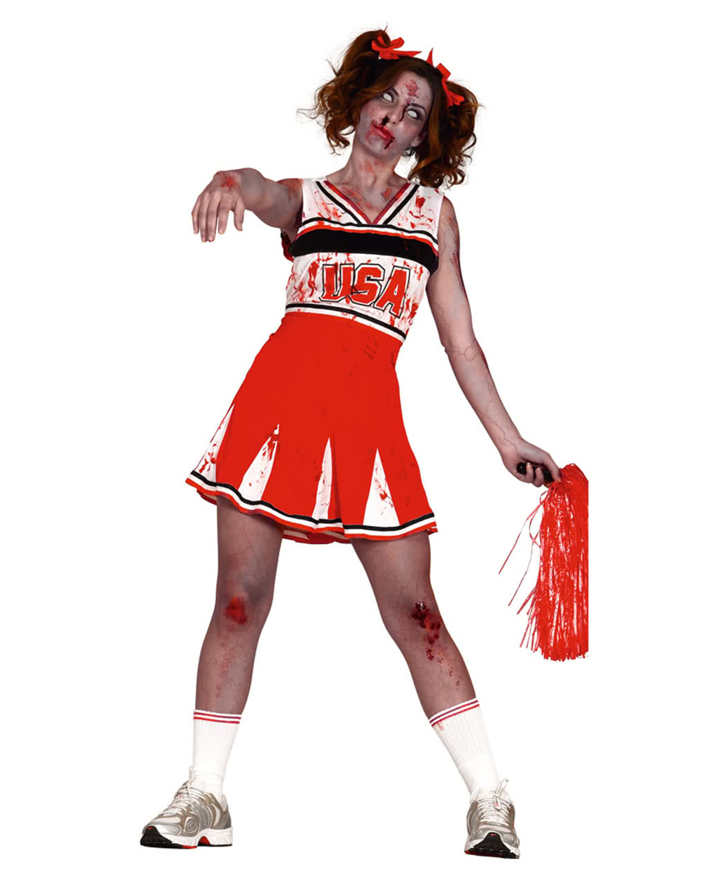 Cheerleader Zombie Kostüm L Für Zombie Walk And Halloween Horror