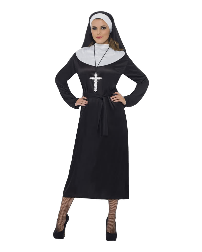 Kerkbank Promotie Discreet Chaste Nun Costume - Sister costume | Horror-Shop.com