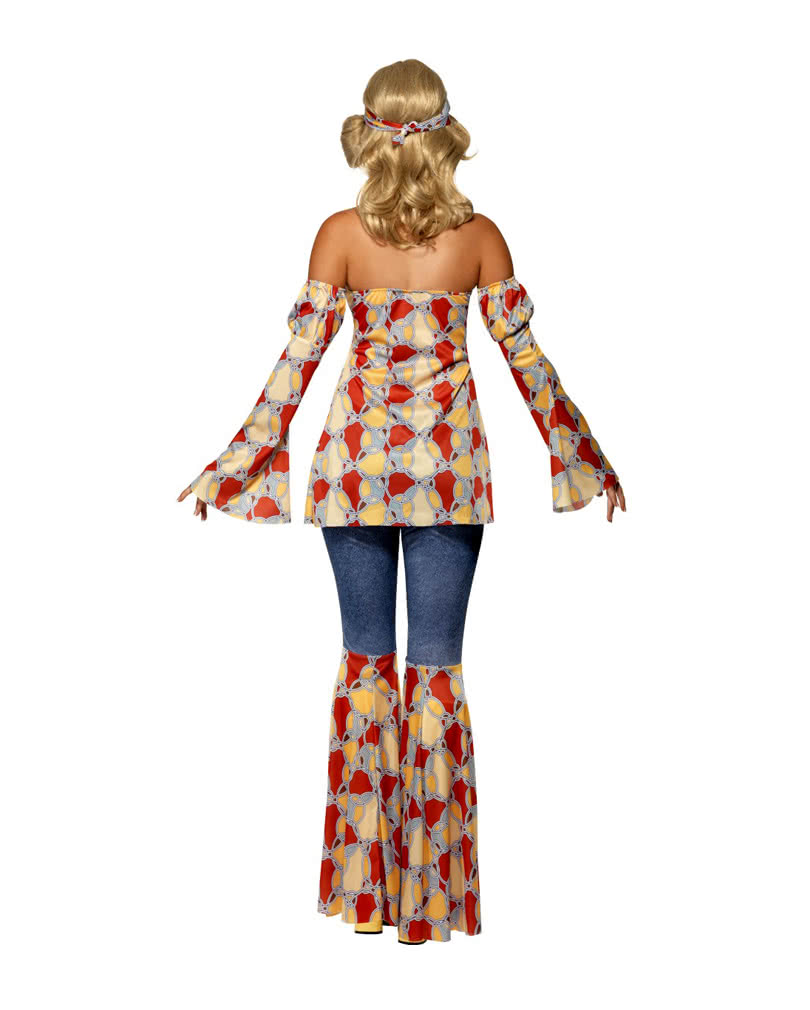 cuteDIY Cowgirl Kostüm Damen Faschingskostüme Damen Hippie Kostüm Damen  Hippie 70er Kostüm : : Spielzeug