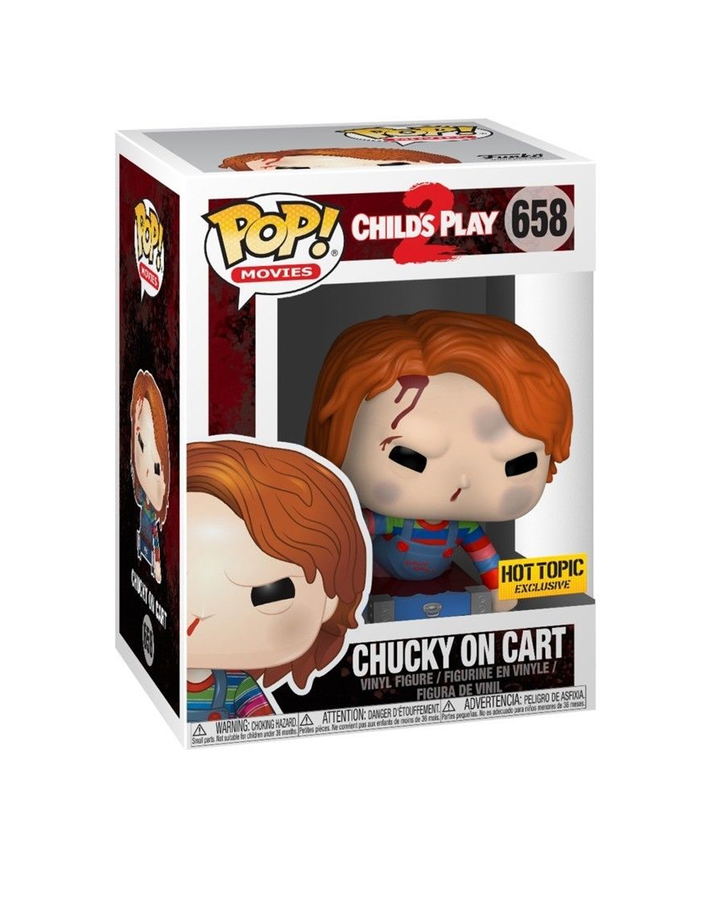 Details about   Funko Pop Bad face Chucky Child's Play Vinyl Action Figure POP 798# 