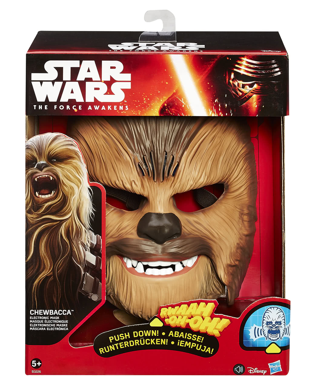 hasbro chewbacca maske