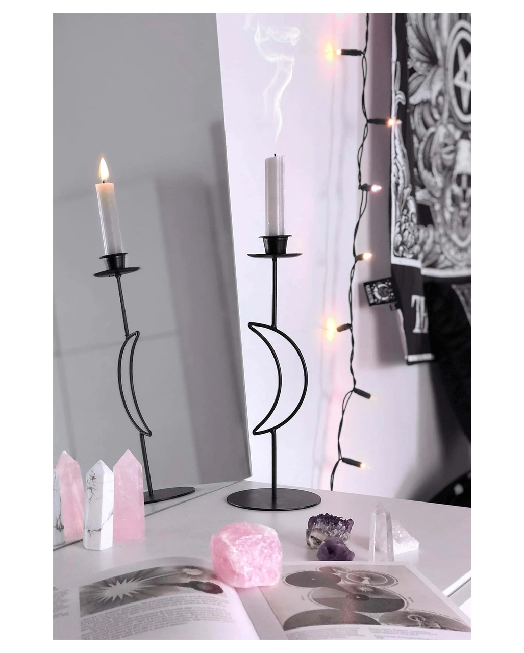 KILLSTAR Lunar Candle Holder 28,5cm Order Online | Horror-Shop.com