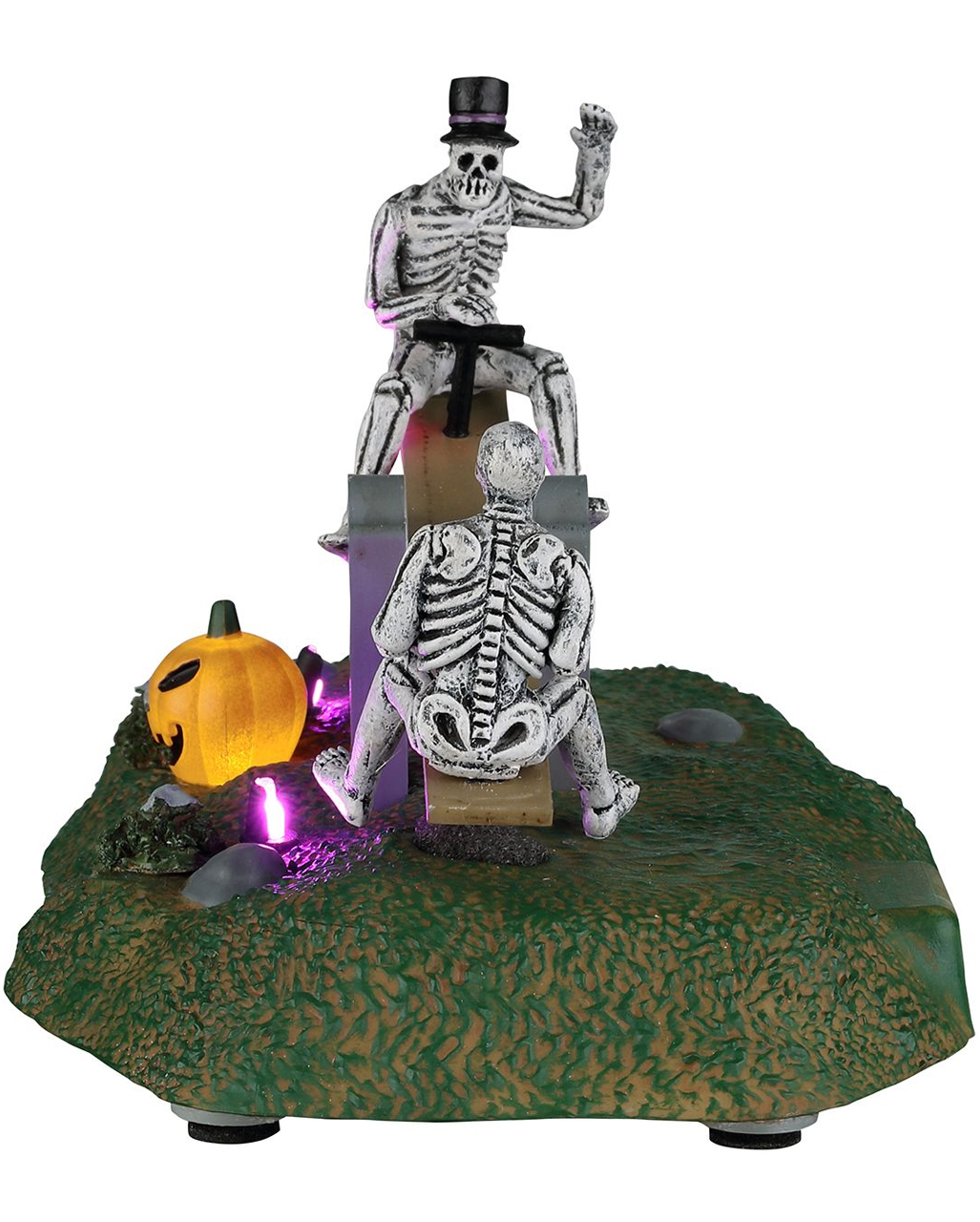 Lemax Spooky Town - Tombstone See-Saw ★ | Horror-Shop.com