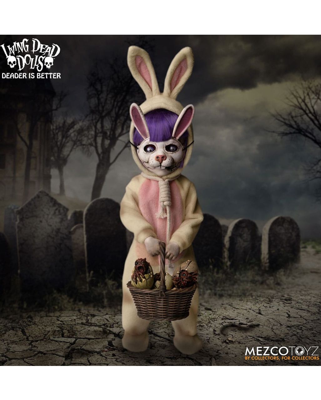 Living Dead Dolls Eggzorcist Action Figure 25cm ☆ | Horror Living Dead Dolls Eggzorcist Action Figure 25cm ☆ | Horror