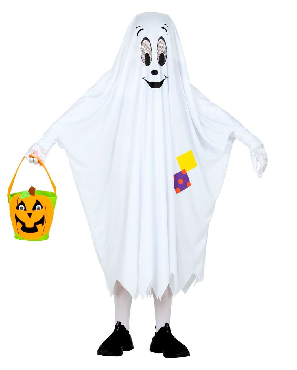 Funny Ghost Poncho as a children's costume | Horror-Shop.com