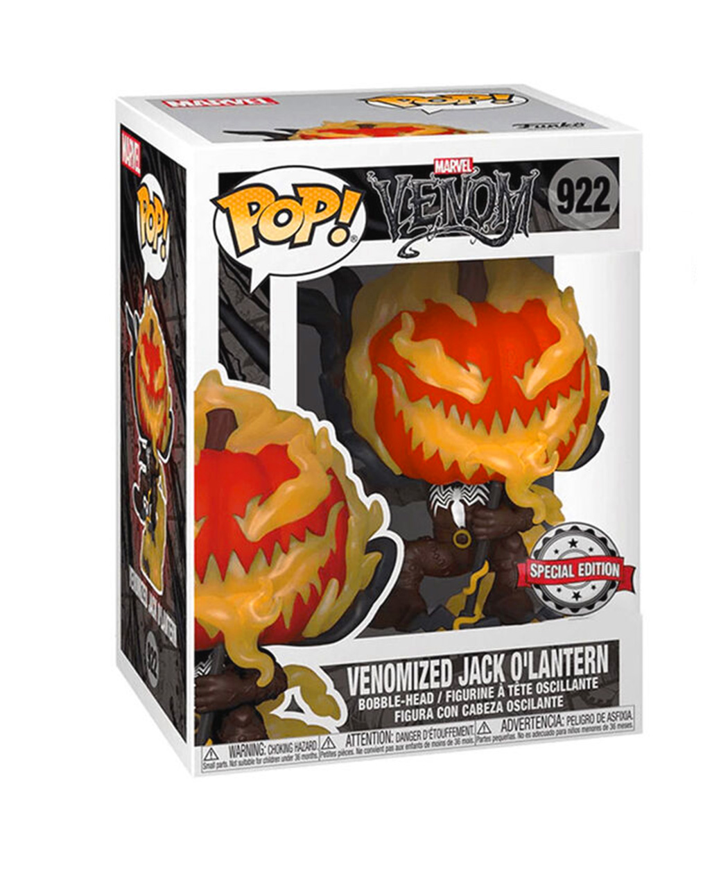 jack o lantern venom funko