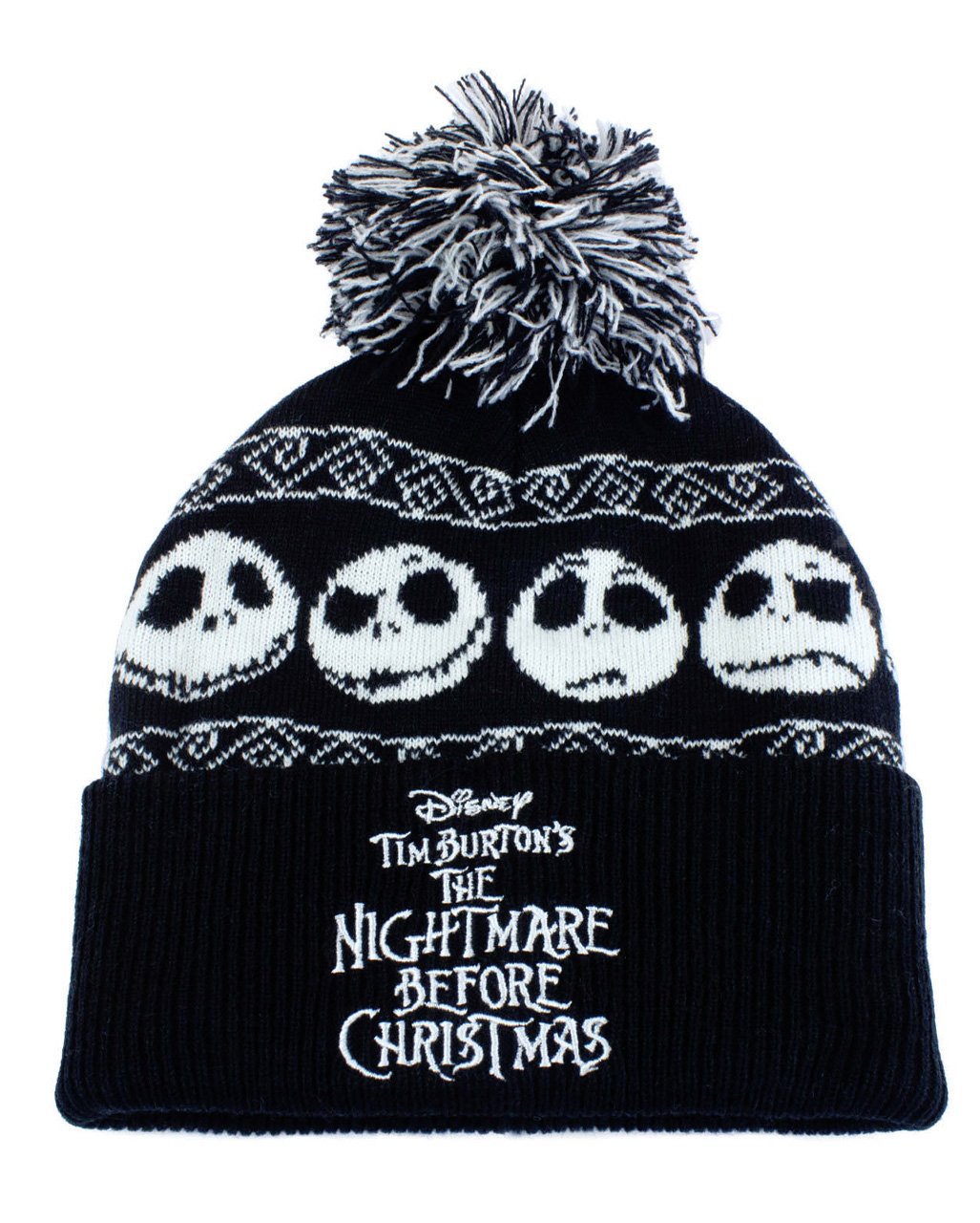 Nightmare Before Christmas Basic Snow Beanie 💀