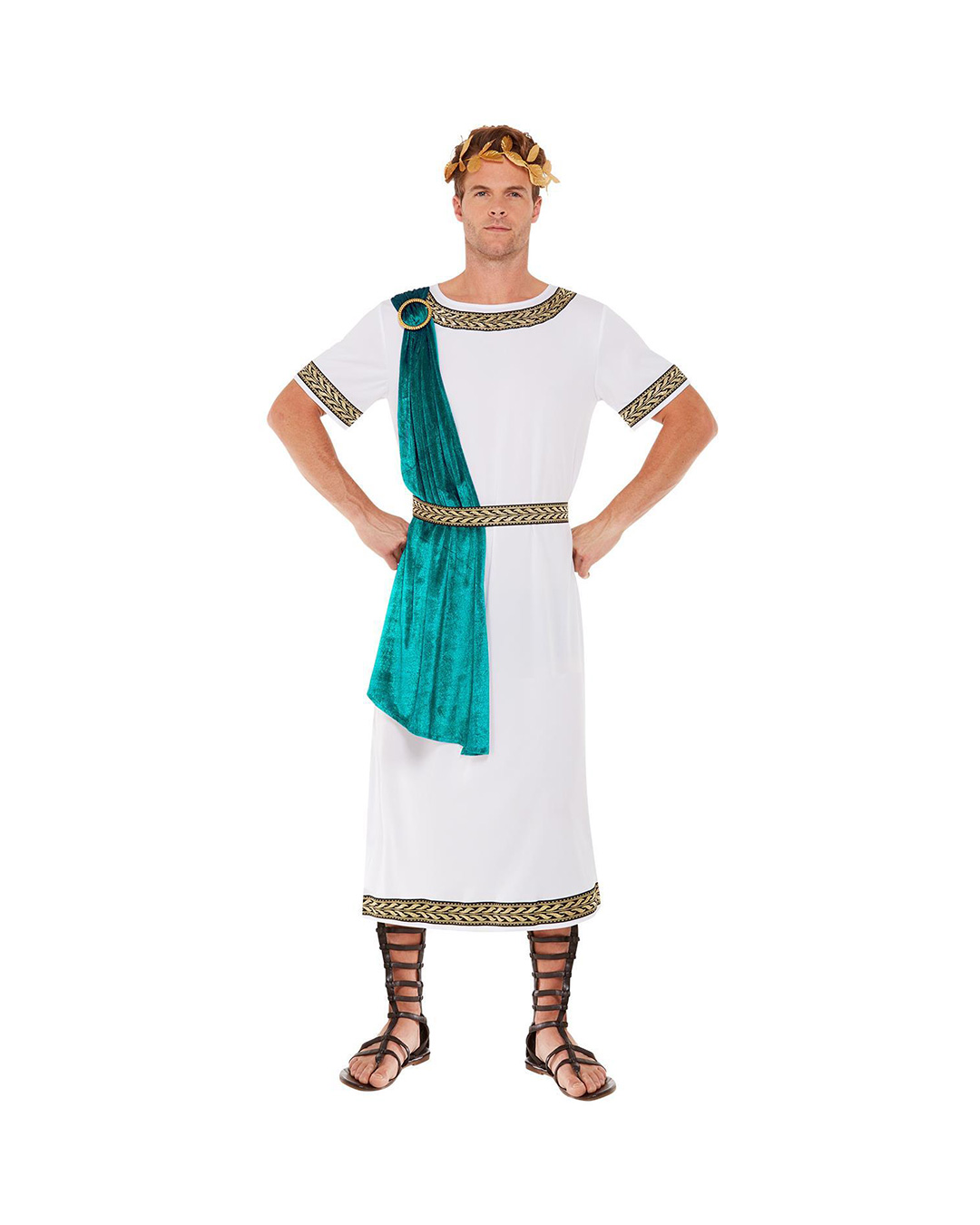 Roman Emperor Toga Costume For Men order | horror-shop.com