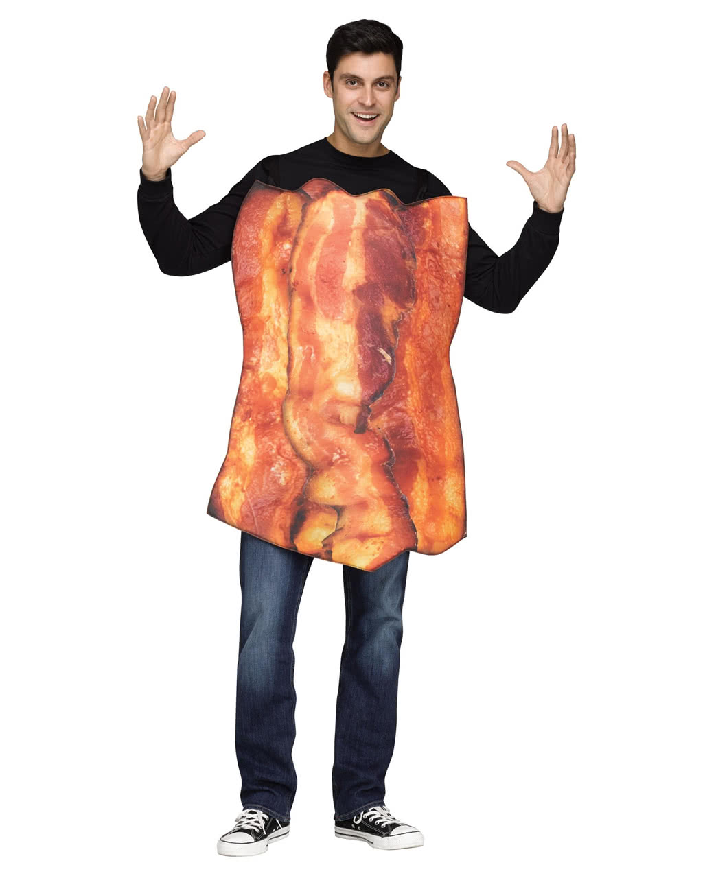 Smi Herren Kostüm Schinkenspeck Bacon Speck Karneval Fasching 