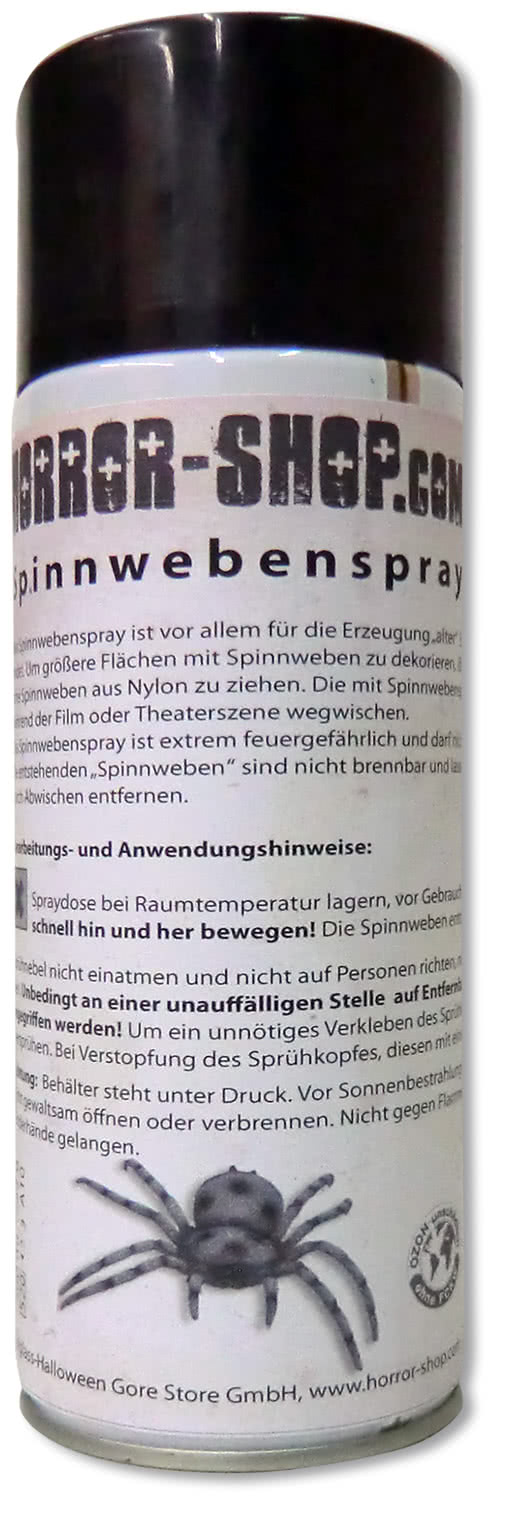 Cobwebs Spray Dekoartikel cobwebs Spray Special Effect Spray horror