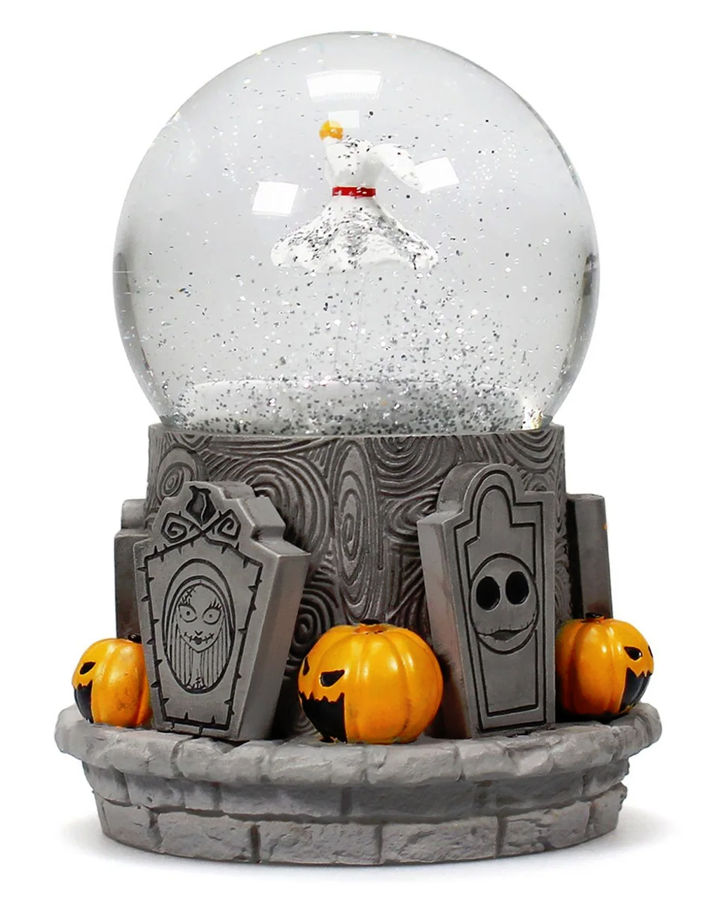 The Nightmare Before Christmas Zero Snow Globe | Disney Merch | Horror ...