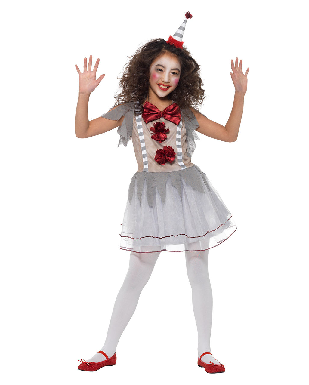 Vintage Horror Clown Girl Costume till | Horror-Shop.com