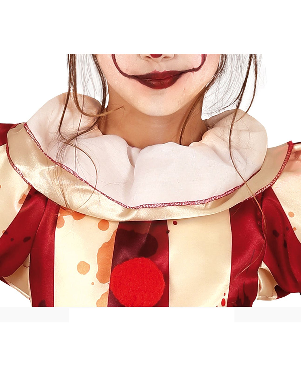Kids Scary Clown Costume For Girls - Halloween Dress-Up Costume - View #5