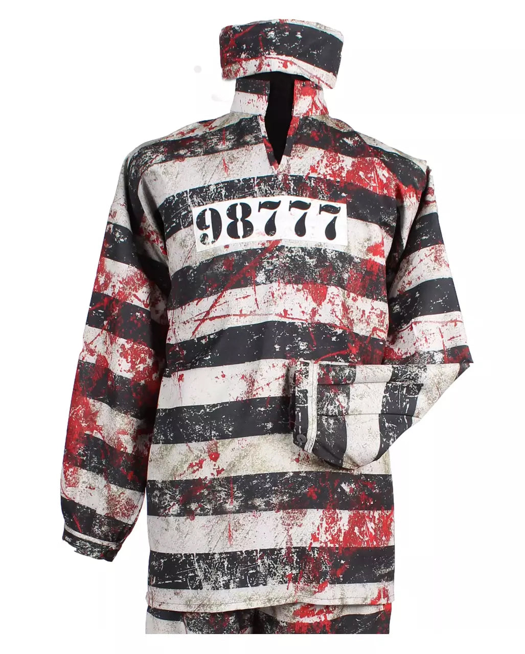 Halloween Kostüm Herren Horror Pullover + Blutige  Produktbild-Vorschau 2