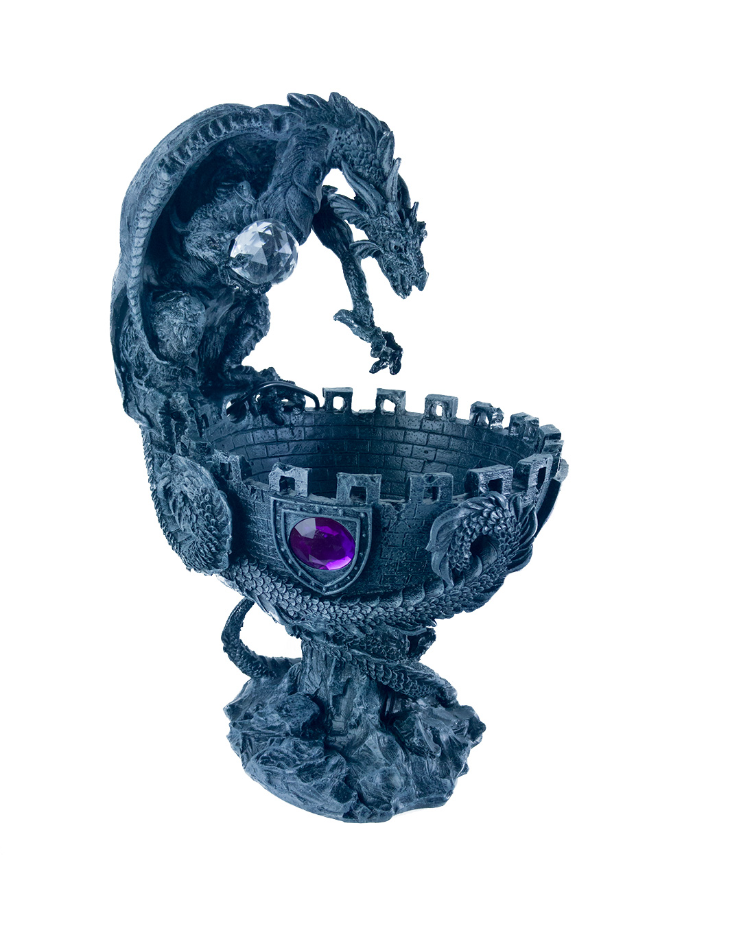 Deko Figur Steampunk Halloween Gothic Dekoration Drachenfigur Fantasy Dragon Art 