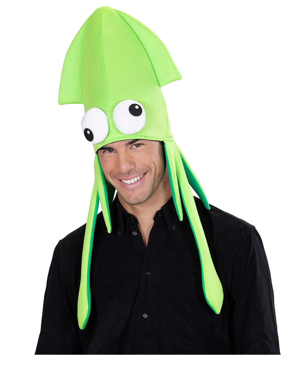Игра в кальмара зеленый. Костюм кальмара. Костюм кальмара для детей. Шапка кальмар. Каль шапка.