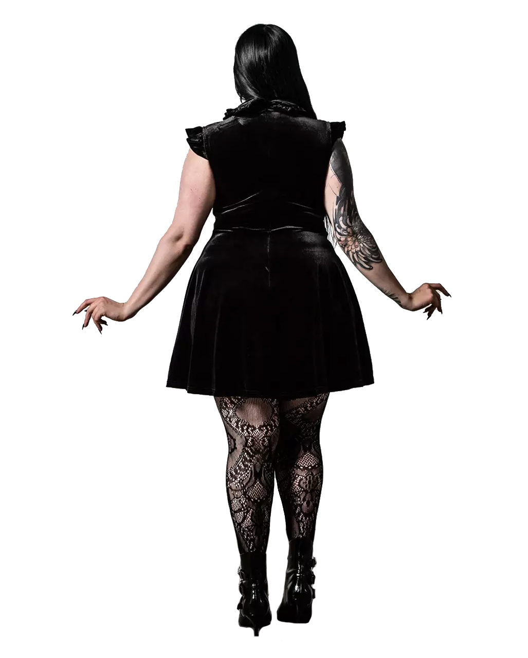 chinese dress ladies Killstar - Trick N' Treat Black - Dress main image 0