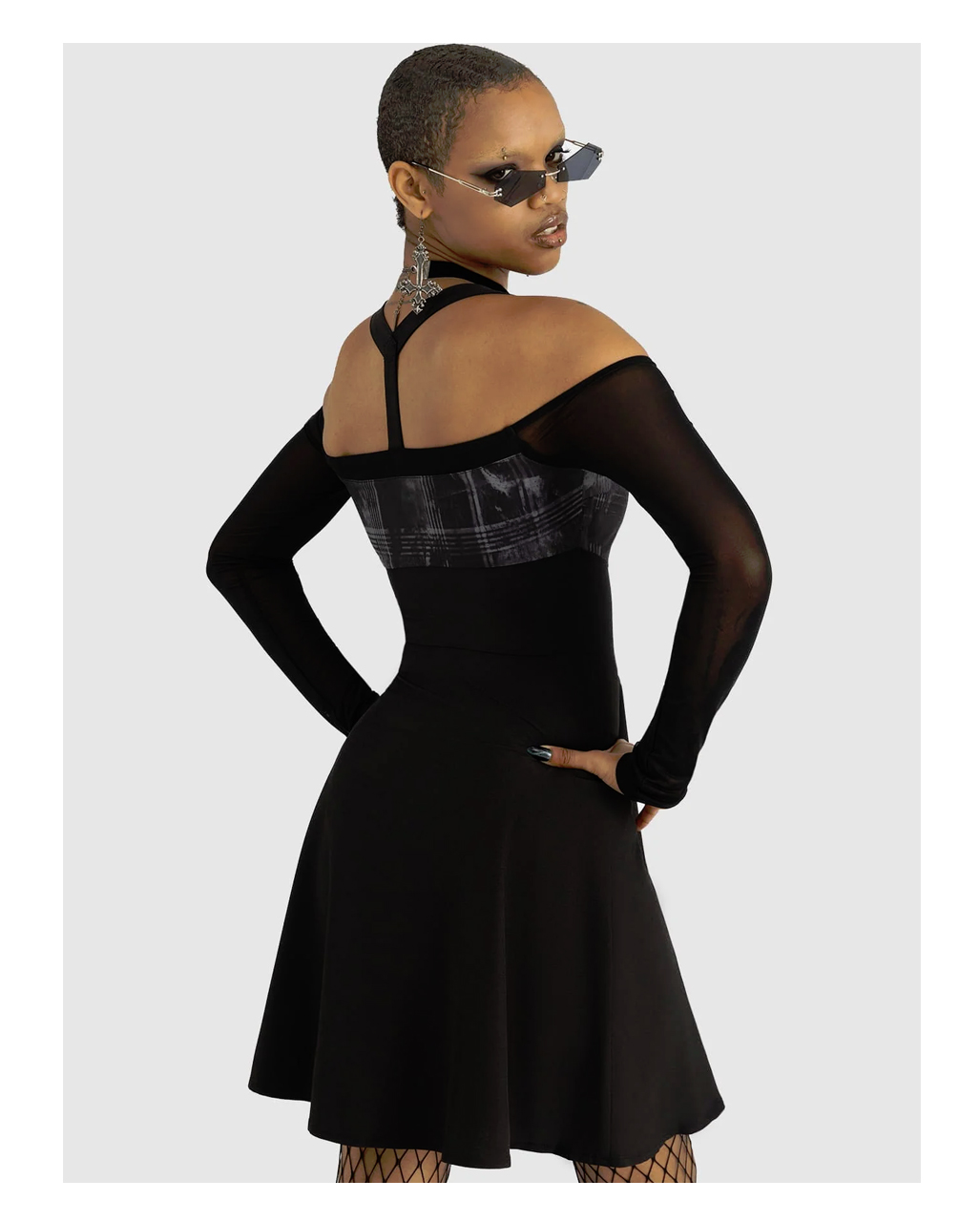 KILLSTAR Stormcloud Dress | Buy Gothic Fashion | Horror-Shop.com