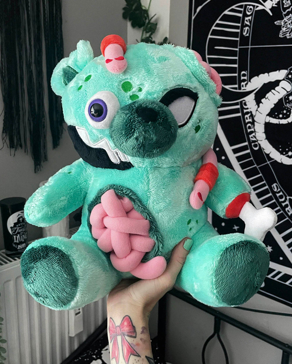 KILLSTAR Zombieal Plush Toy as a gift ✤ | Horror-Shop.com