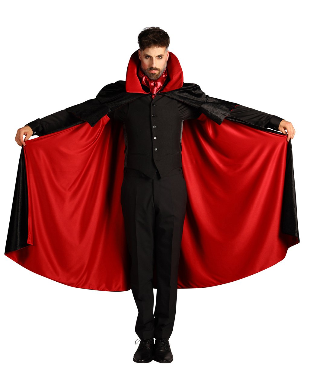 Vampir-Kostüm Für Katze & Hund – Umhang Mit Verstellbarem Hut & Fliege, Halloween Cosplay