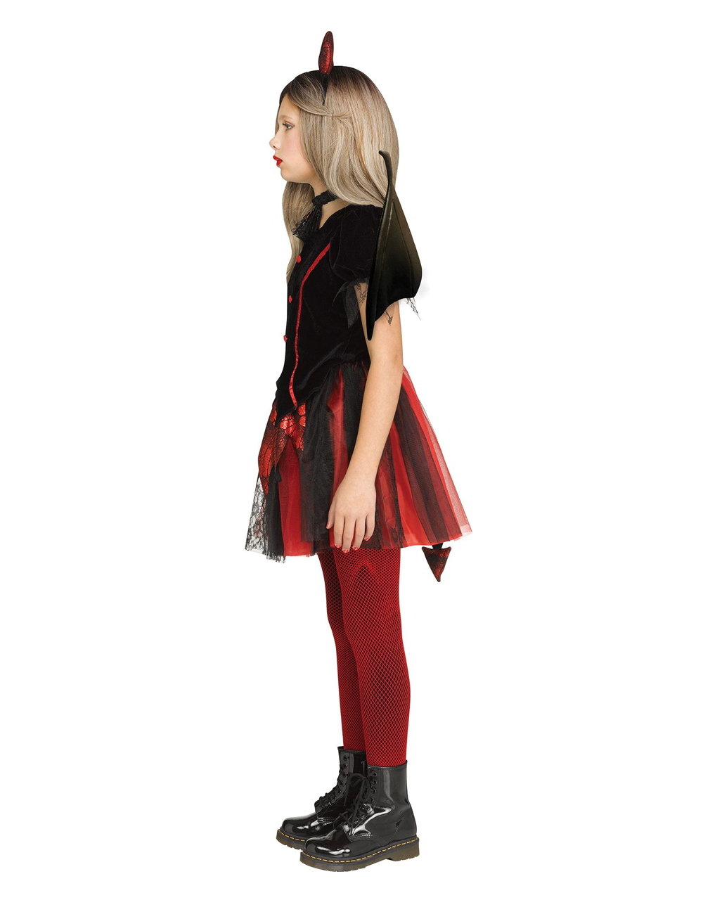 Schoolgirl Devil Child Costume for Halloween | Horror-Shop.com