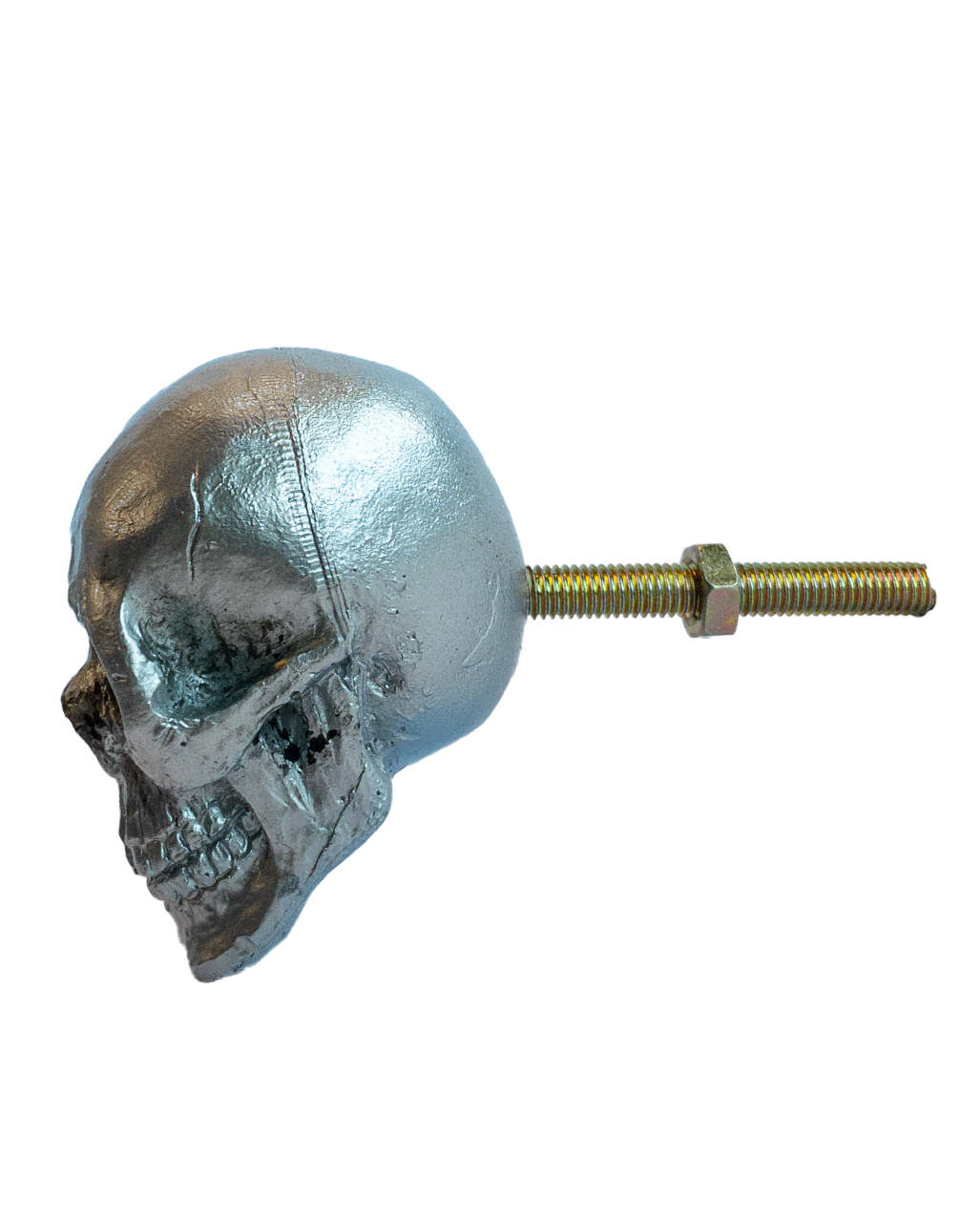 Silver Skull Drawer Handle | Buy HERE 💀 | Horror-Shop.com