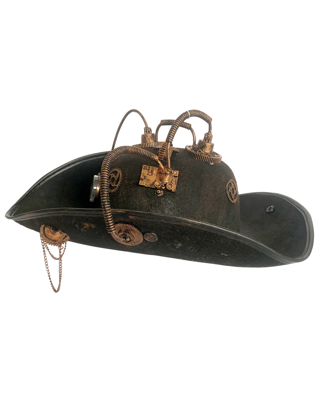 【一点物】 handmade pirate hat gothic 一点物】 handmade pirate hat gothic