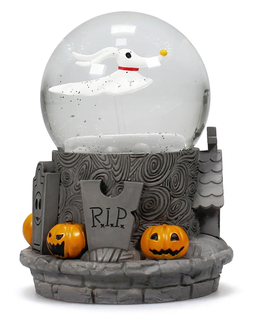 The Nightmare Before Christmas Zero Snow Globe | Disney Merch | Horror ...